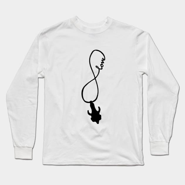 Love Samulet Long Sleeve T-Shirt by Winchestered